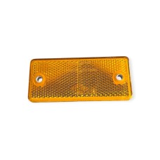 Катафот прямокутний під гвинт жовтий 90 x 40 mm (FRISTOM)