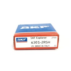Підшипник кульковий радіал. 6301 2RSH (12х37х12) (SKF)