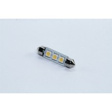Лампа LED Софітні C5W 12V T11x41-S8.5 (3 SMD, розмір 5050) WARM WHITE <TEMPEST>
