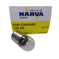 Лампа накала R5W 12V 5W BA15s (в-во Narva)