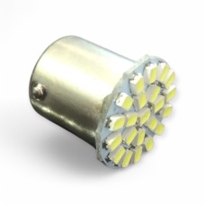 Лампа LED вказівника поворотів и стоп-сигналів 24V R5W BA15S 22SMD WHITE