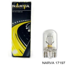 Лампа 24V W5W24V 5W W2,1X9,5d (пр-во Narva)
