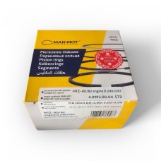 Кільця поршневі Д 65,Д 240 (4 кіл.) MAR-MOT М/К (вир-во Польща)