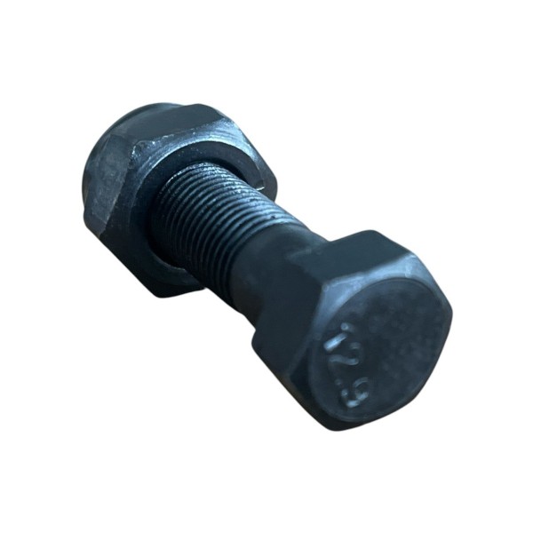 Болт валу карданного МТЗ з гайкою (міцність 12,9) (black oxidation) (RIDER)